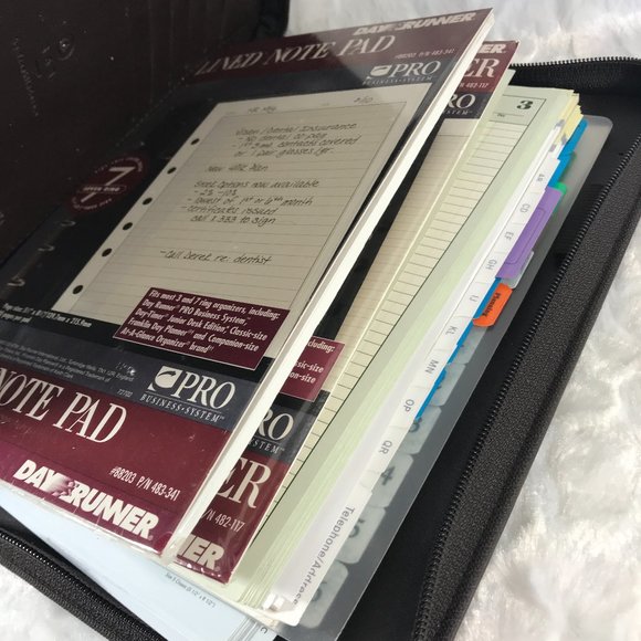 Franklin Covey Office Vintage Franklin Covey 365 Leather Ring Binder Poshmark